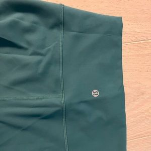 Lululemon Teal Biker shorts